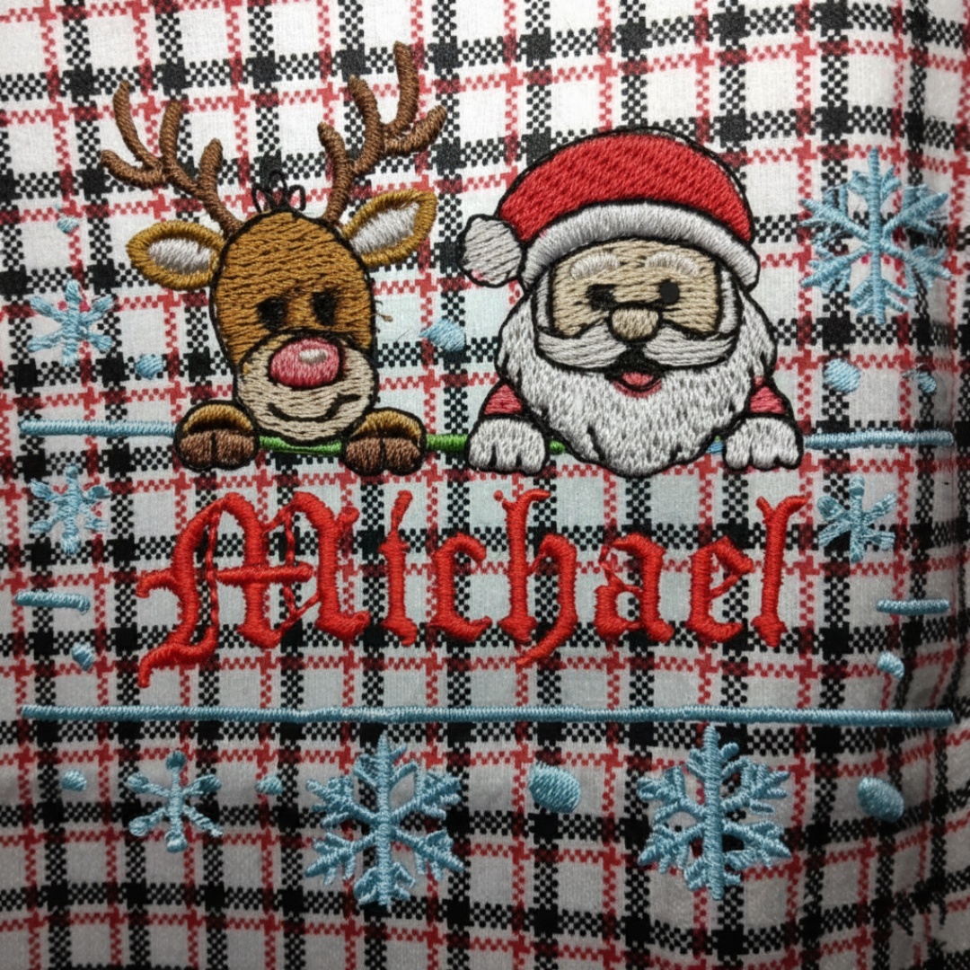 Custom name kids frame stocking - Image 6