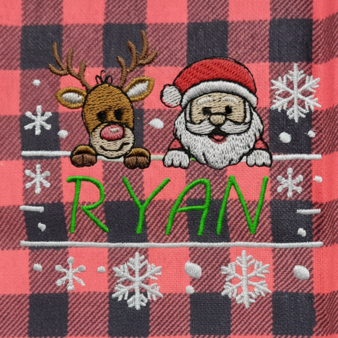 Custom name kids frame stocking - Image 2
