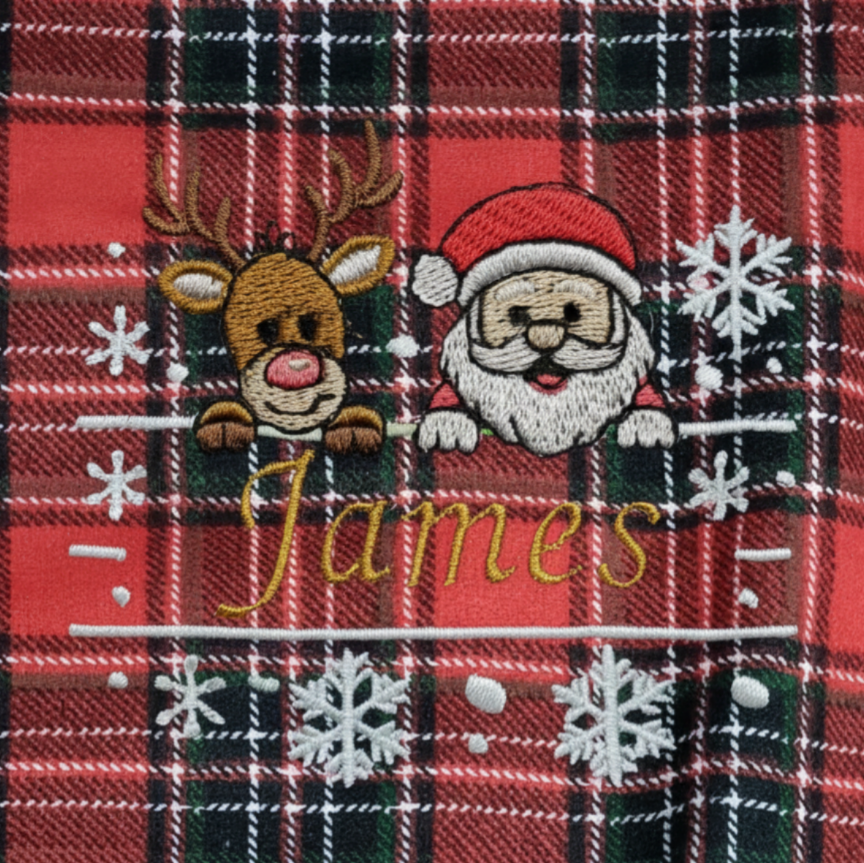 Custom name kids frame stocking - Image 4