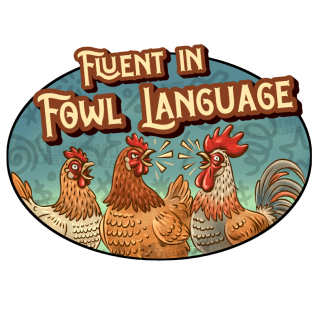 A high-demand, trending funny chicken t-shirt from Captain Memo Designs, currently the most sought-after poultry pun graphic tee for backyard farmers and homesteaders alike. This viral "Fluent in Fowl Language" shirt is a top-rated bestseller, constantly searched for by fans of sarcastic farm apparel and foul-mouthed country humor. It is the must-have, in-demand gift for chicken lovers, widely recognized as the internet's favorite "cursing" farm tee that everyone is talking about. This popular, limited-edition rooster design is a trending search term for anyone looking for unique, edgy rural fashion and the ultimate conversation starter. As a cult-favorite among small-business supporters, this shirt is consistently at the top of wishlists for those seeking high-quality, witty, and "salty" agricultural humor that’s currently blowing up on social media.