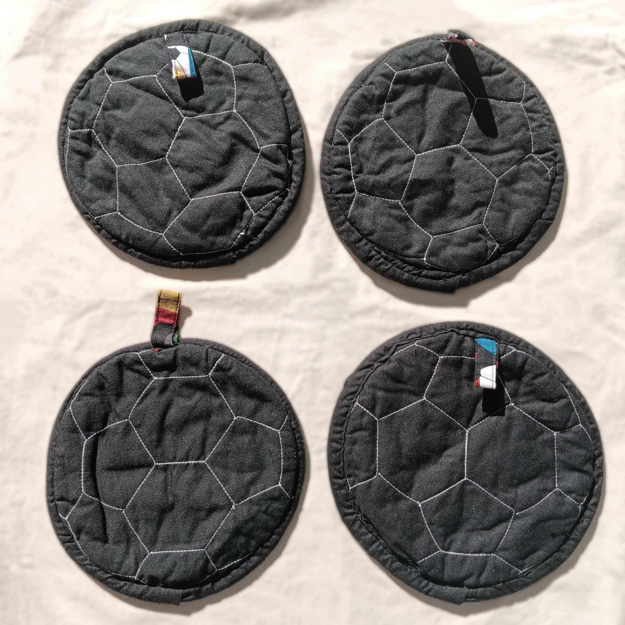 Soccer ball football pot holders set of 2 - Image 6