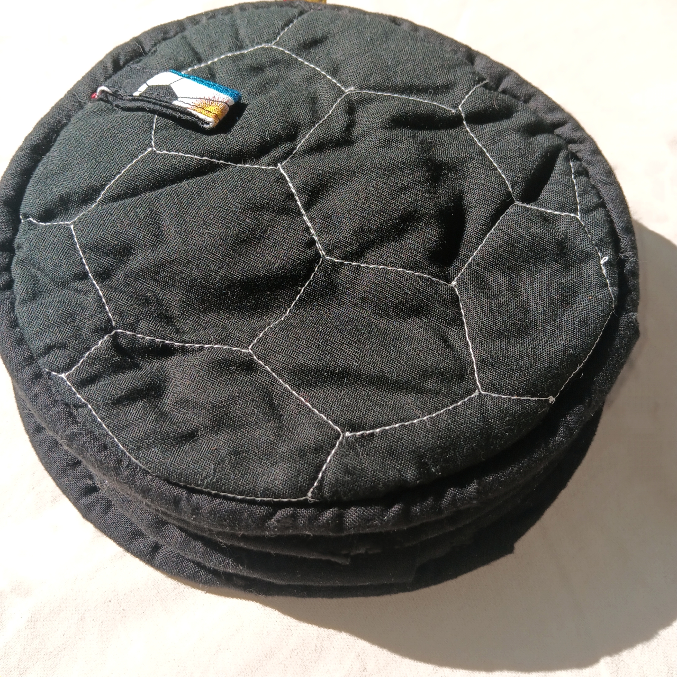 Soccer ball football pot holders set of 2 - Image 8