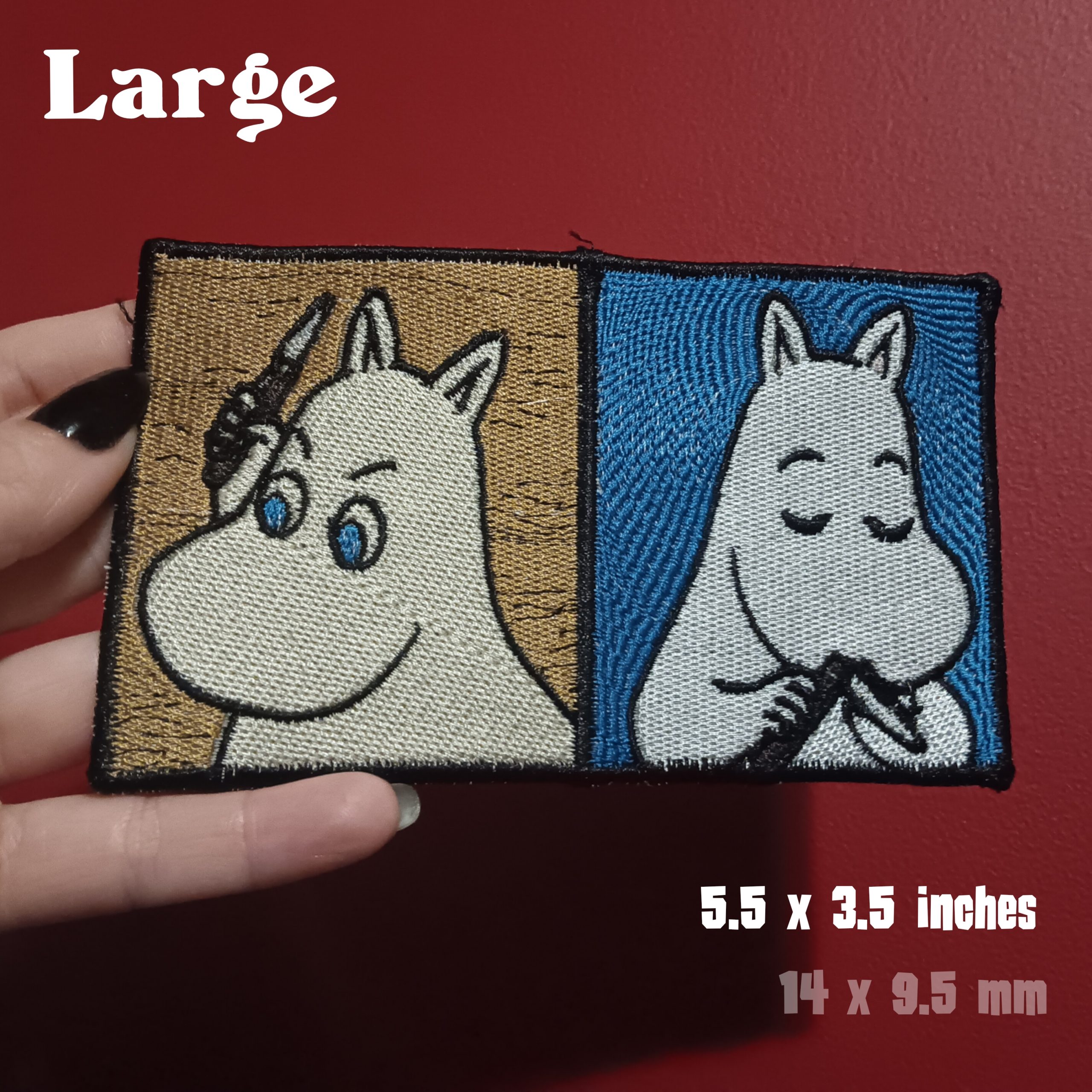 Moomin knife patch - Image 4