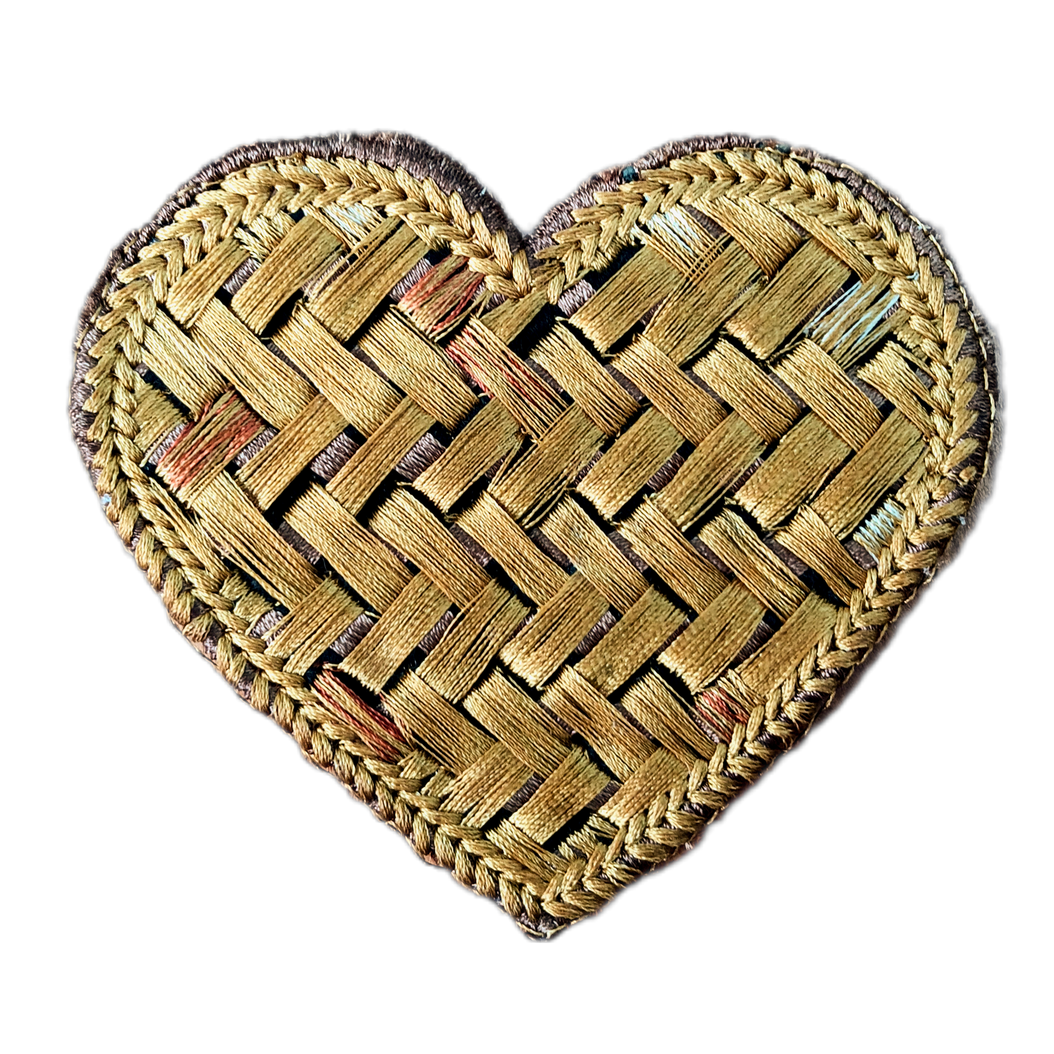 Wicker Heart Patch