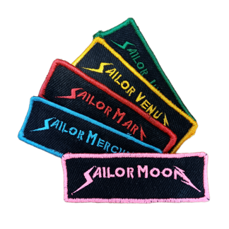Metal Sailor Moon patch colored