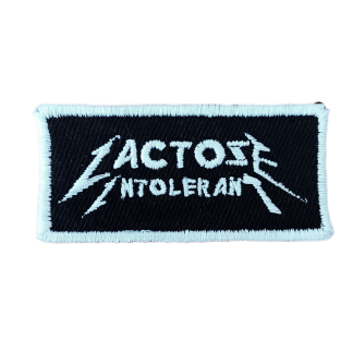 Lactose intolerant metal patch
