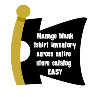 Blank Tshirt inventory management plugin for Wordpress Woocommerce