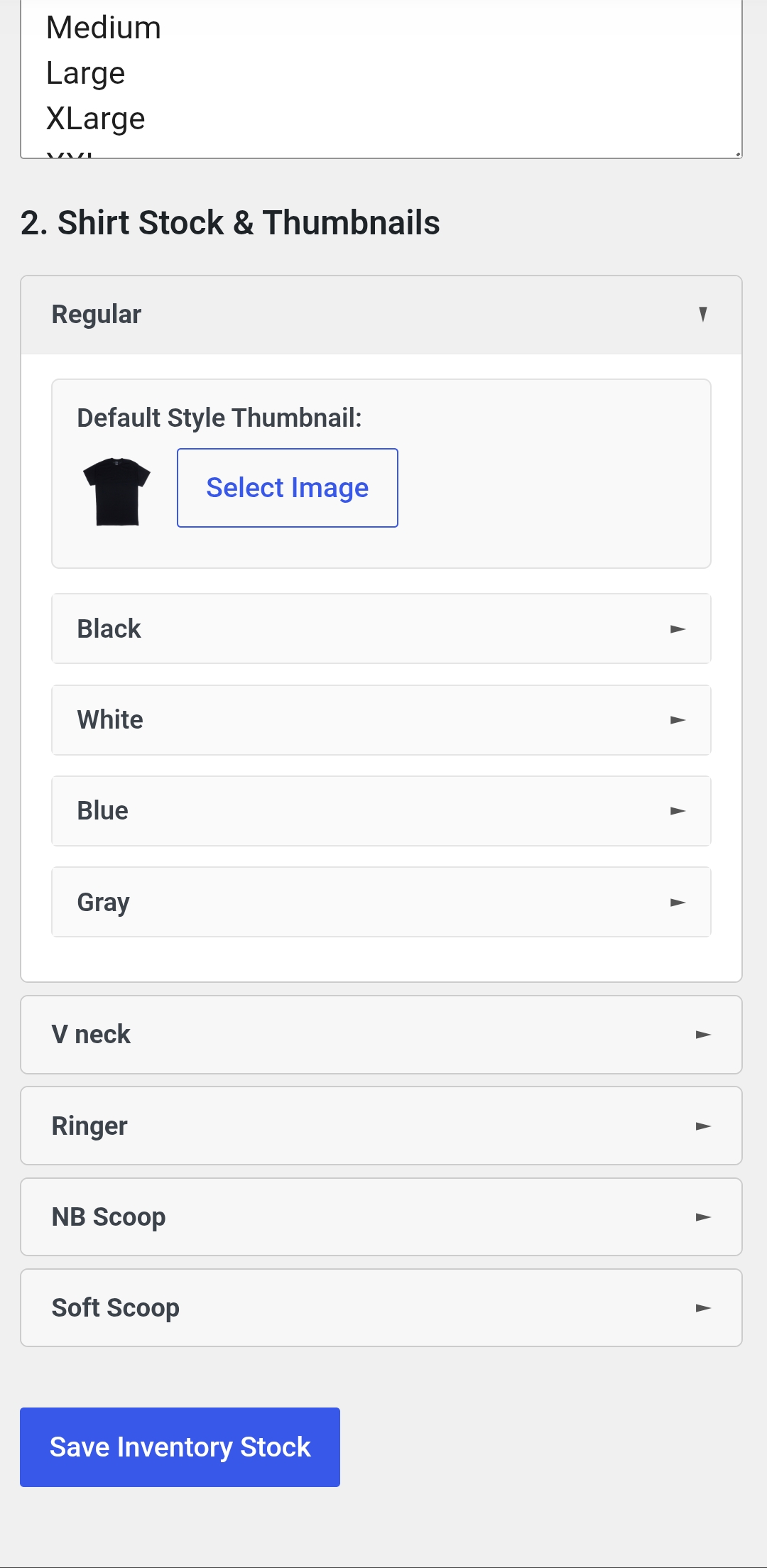 Blank Tshirt inventory management plugin for Wordpress Woocommerce - Image 6